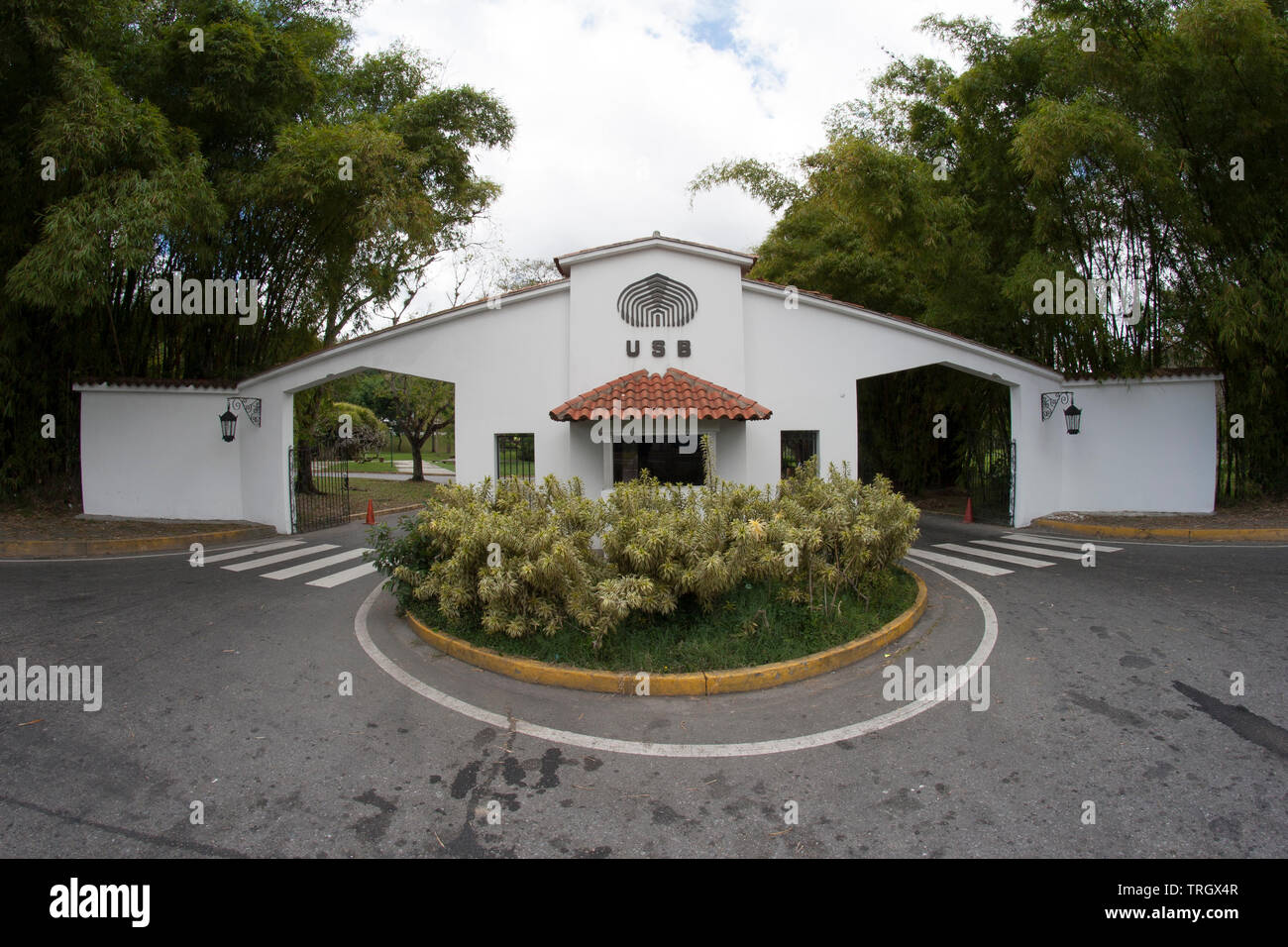 Caracas, Venezuela. 14-02-2012 L'Université Simon Bolivar, le campus de l'USB. Banque D'Images