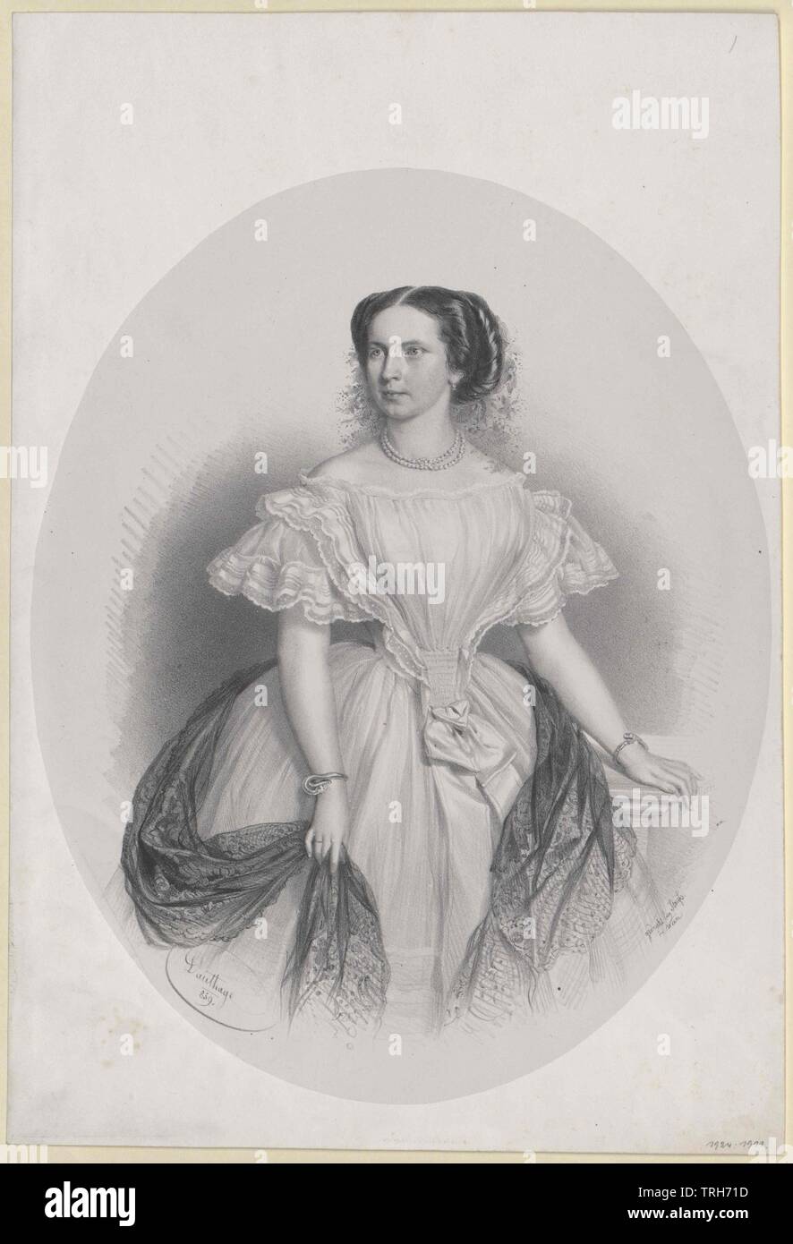 Bognar, Friederike, personnalité, célébrités, en outre, d'autres, personnes, demi-longueur, demi-longueur, femme, femmes, femme, Additional-Rights Clearance-Info-Not-Available- Banque D'Images