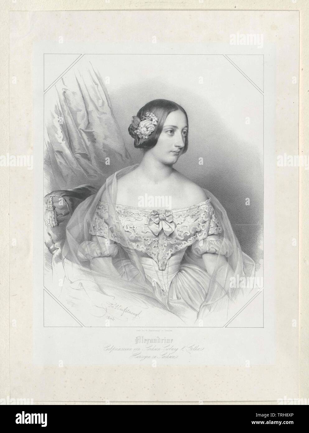 Alexandrine, princesse de Bade, Additional-Rights Clearance-Info-Not-Available- Banque D'Images