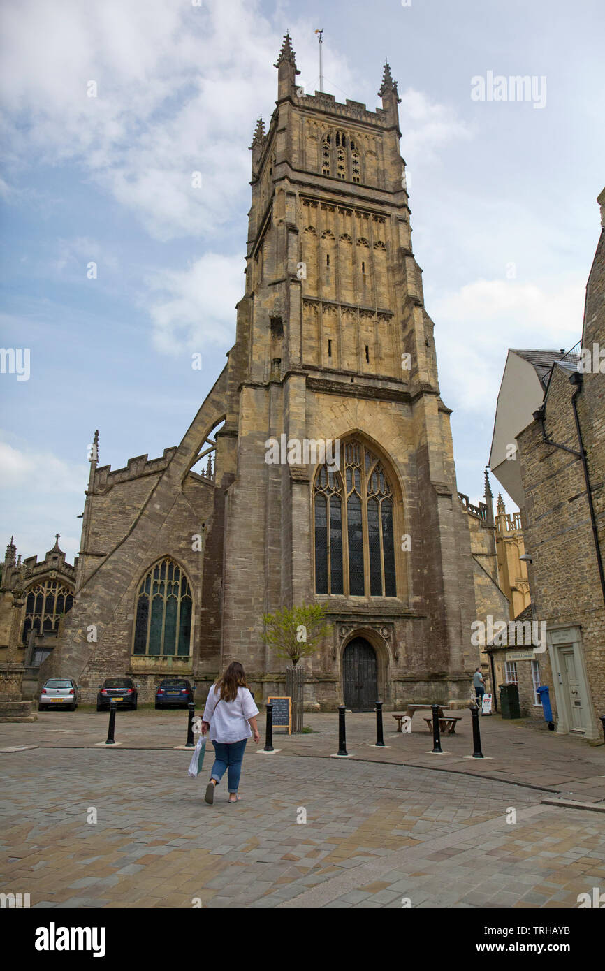 St John the Baptist Church, Cirencester, Gloucestershire Banque D'Images