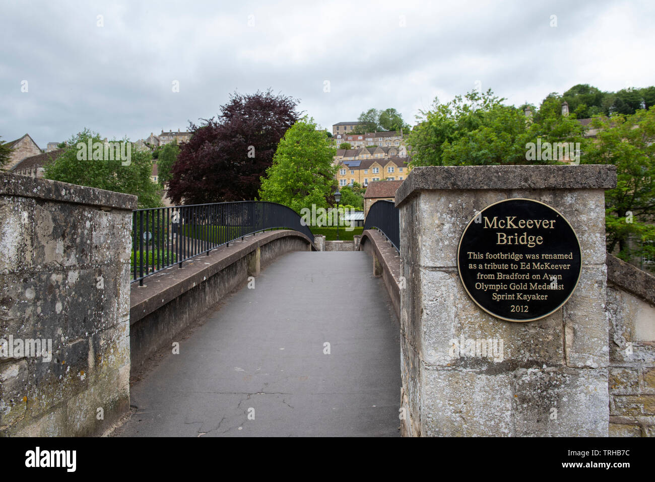 McKeever Bridge à Bradford on Avon, Wiltshire en Angleterre de l'Ouest Banque D'Images