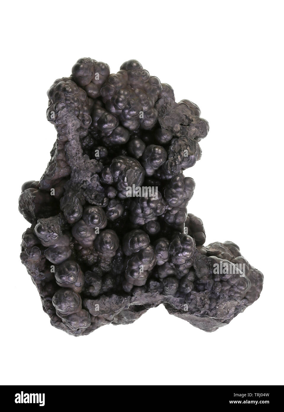 L'accent empilés image d'un spécimen de Kasekelesa nodules de manganèse-, Luabala, RD Congo Banque D'Images