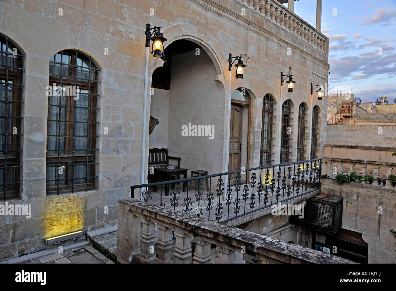 Immeuble d'architrecture à Sanliurfa, en Turquie Banque D'Images