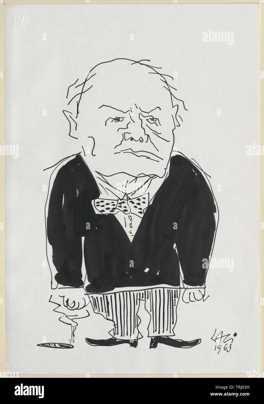 Churchill, Winston, Additional-Rights Clearance-Info-Not-Available- Banque D'Images