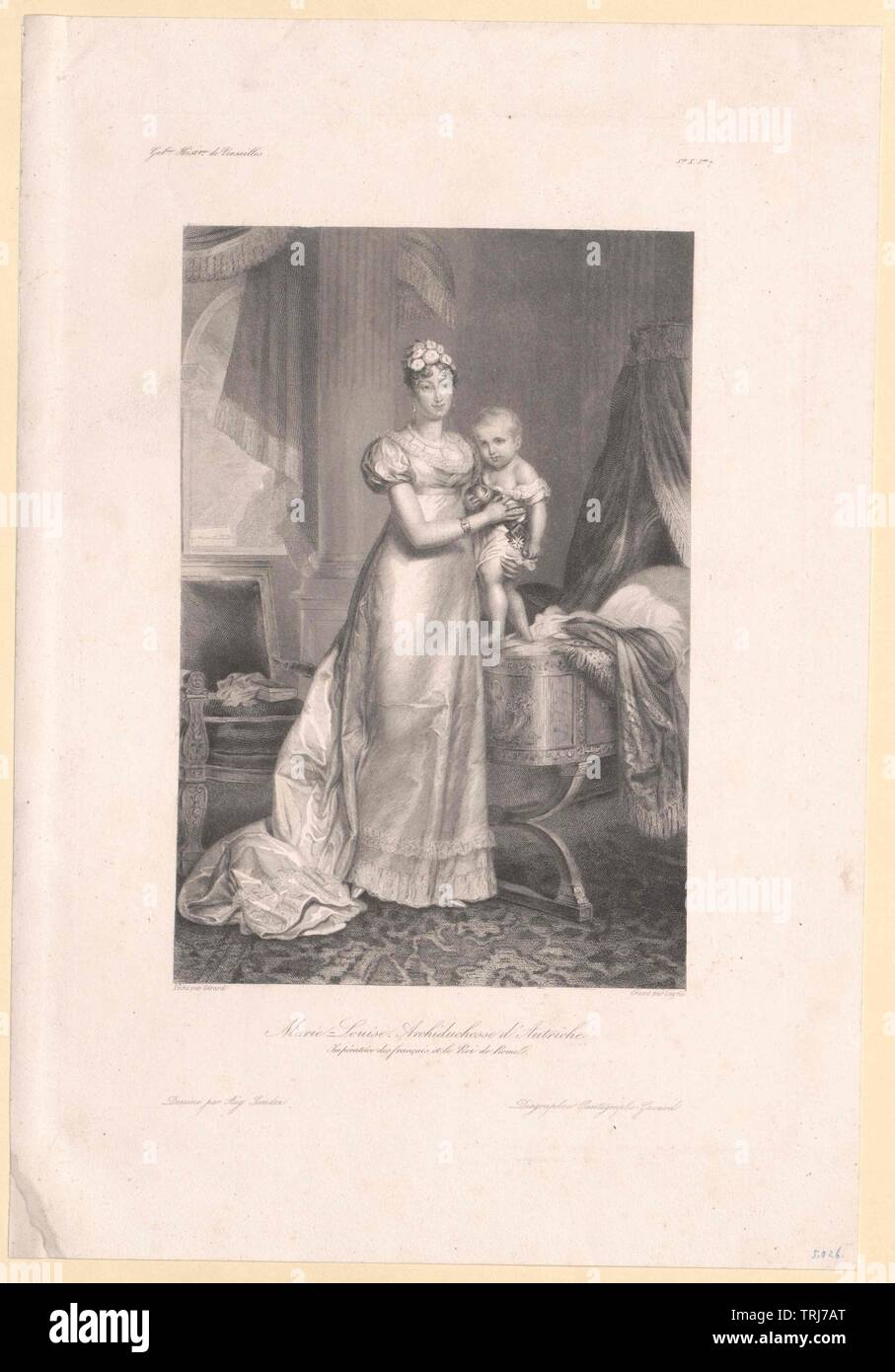 Marie Louise, archiduchesse d'Autriche, Additional-Rights Clearance-Info-Not-Available- Banque D'Images