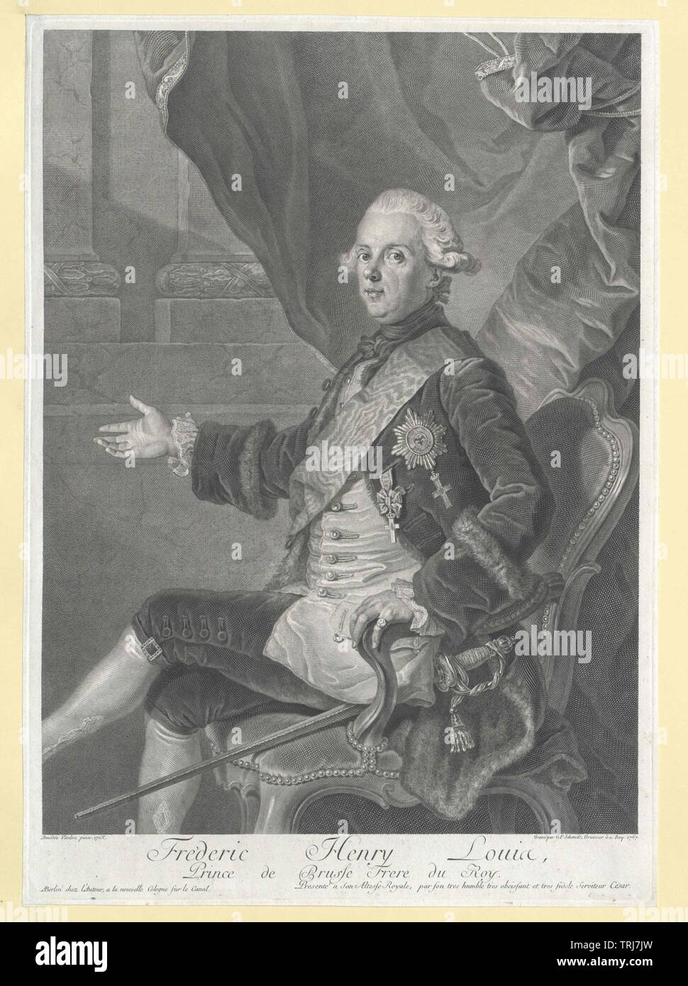 Henry, Prince d'Additional-Rights Clearance-Info-prussien,-Not-Available Banque D'Images
