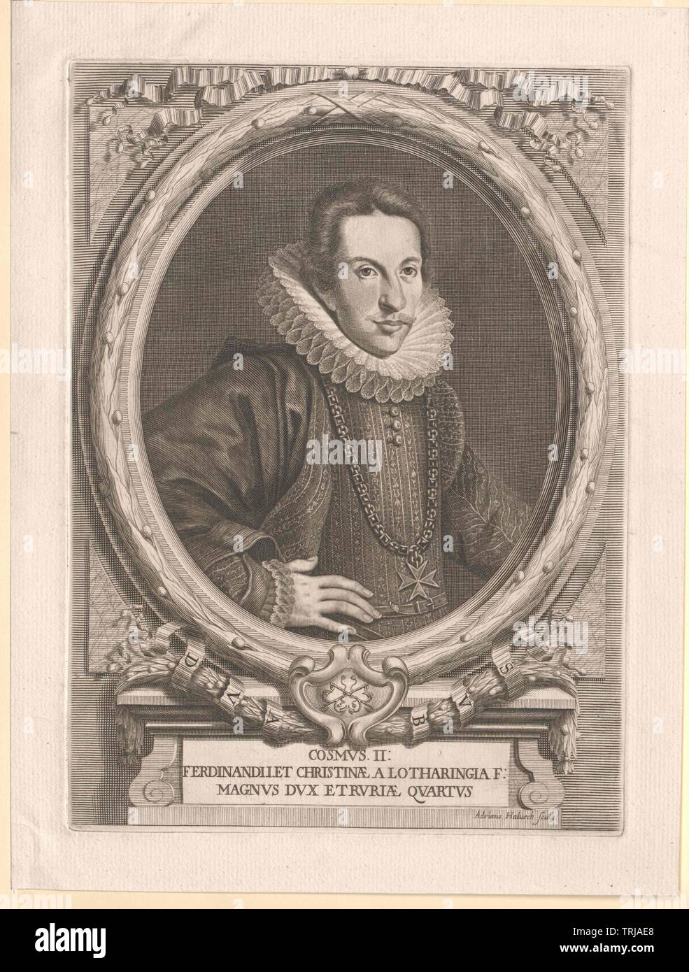Cosme II de Médicis, Grand-duc de Toscane,-Additional-Rights Clearance-Info-Not-Available Banque D'Images