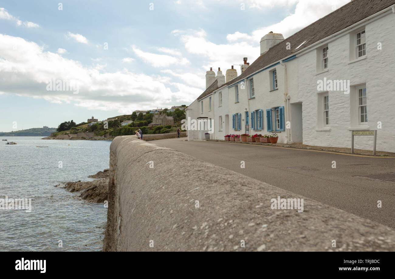 St Mawes paysages, Cornwall, Grande-Bretagne Banque D'Images