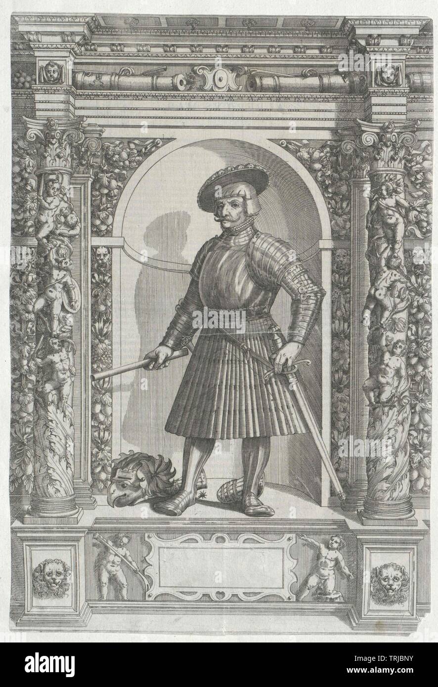 Albrecht Achilles, électeur de Brandebourg, électeur 1470 et suivantes, Additional-Rights Clearance-Info-Not-Available- Banque D'Images