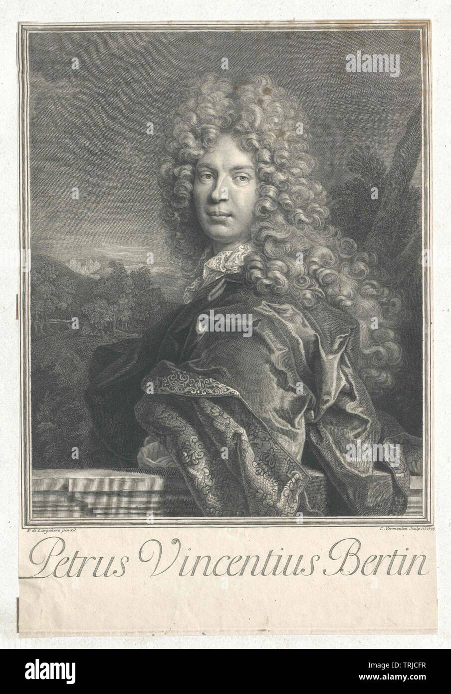 Bertin, Additional-Rights Clearance-Info, Pierre-Vincent--Not-Available Banque D'Images