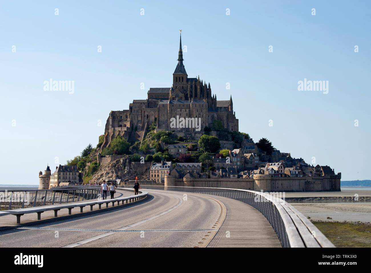 Mont saint michel normandie Banque de photographies et d’images à haute ...