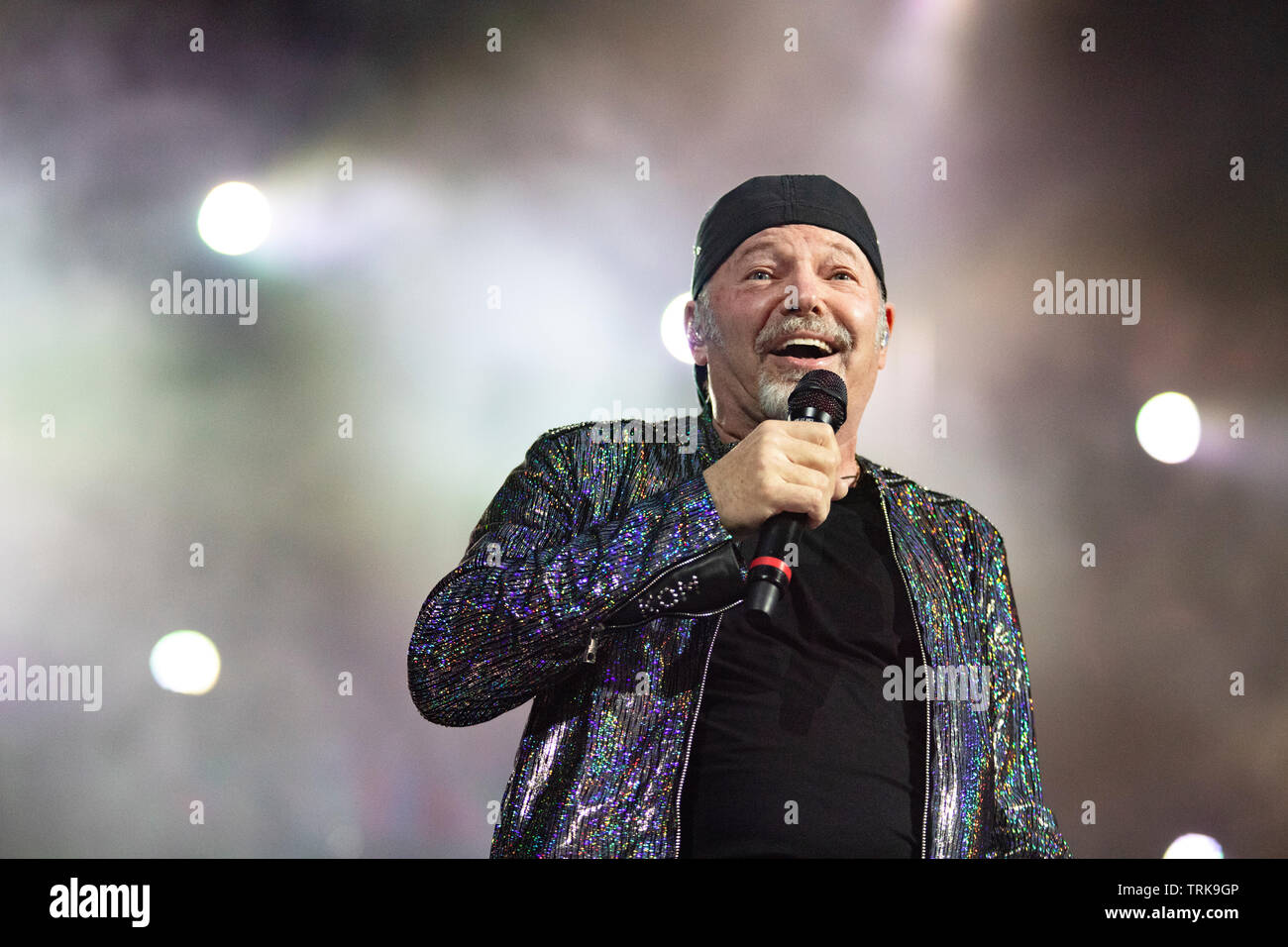 Milan Italie 7 Juin 2019 Vasco Rossi Vit Au Stadio San Siro Milan Pendant La Visite En Direct De Vasco Non Stop © Andrea Ripamonti / Alay Banque D'Images