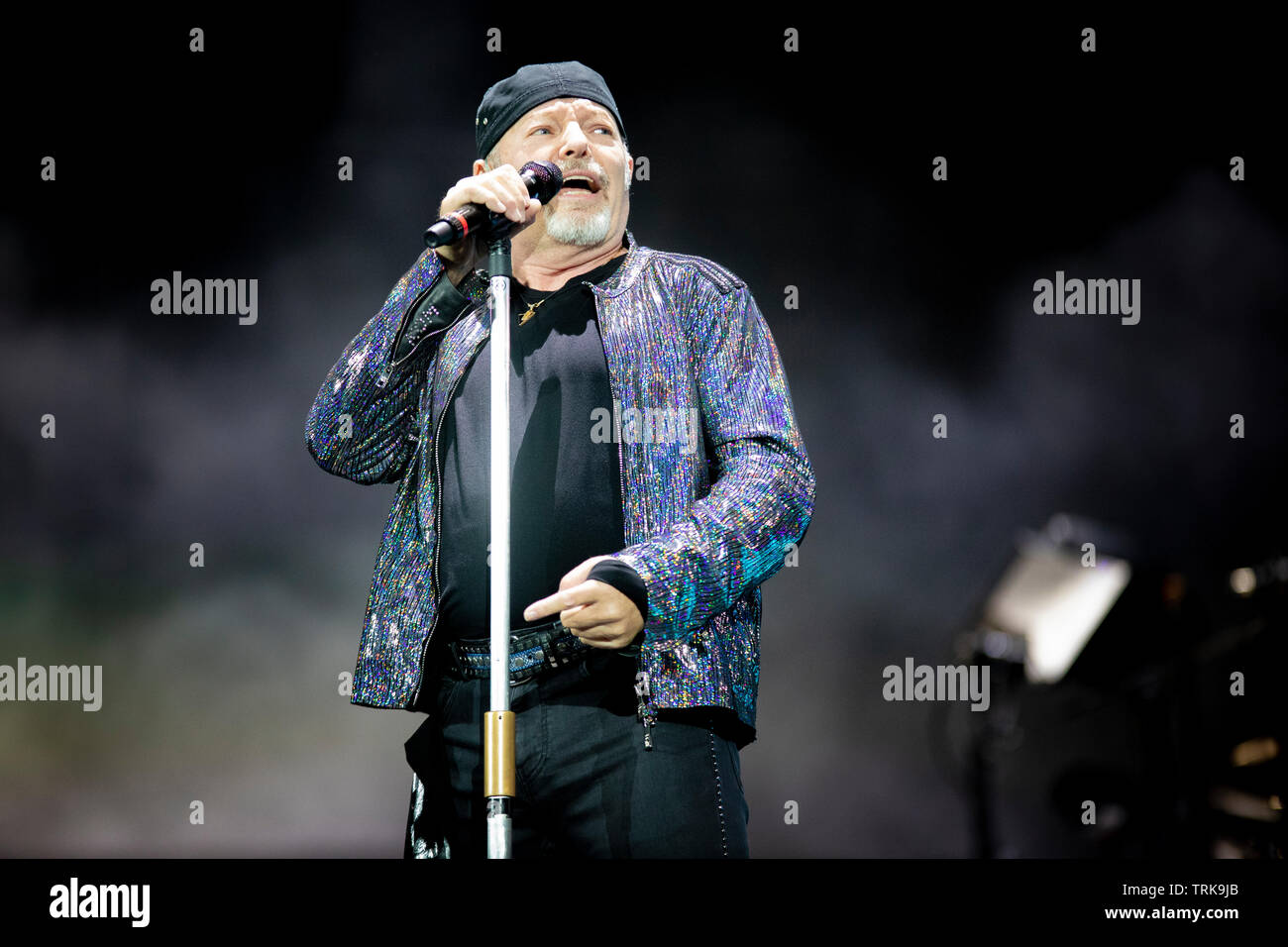 Milan Italie 7 Juin 2019 Vasco Rossi Vit Au Stadio San Siro Milan Pendant La Visite En Direct De Vasco Non Stop © Andrea Ripamonti / Alay Banque D'Images