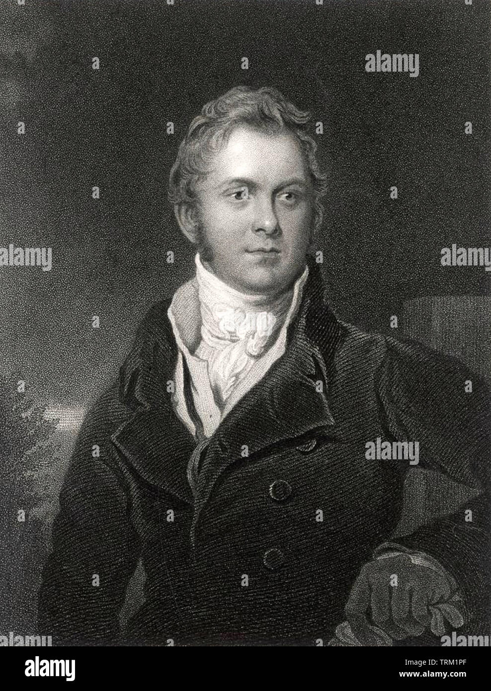 FREDERICK ROBINSON, 1er vicomte Goderich (1782-1859) Premier ministre britannique Banque D'Images