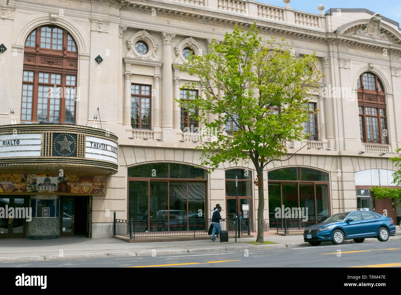 Théâtre Rialto, sur l'Avenue du Parc, Montréal Banque D'Images
