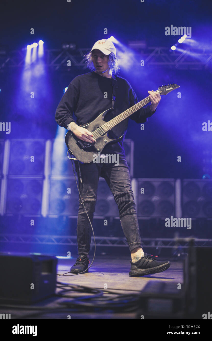 Le mot vivant live au festival slam dunk 2019 Banque D'Images