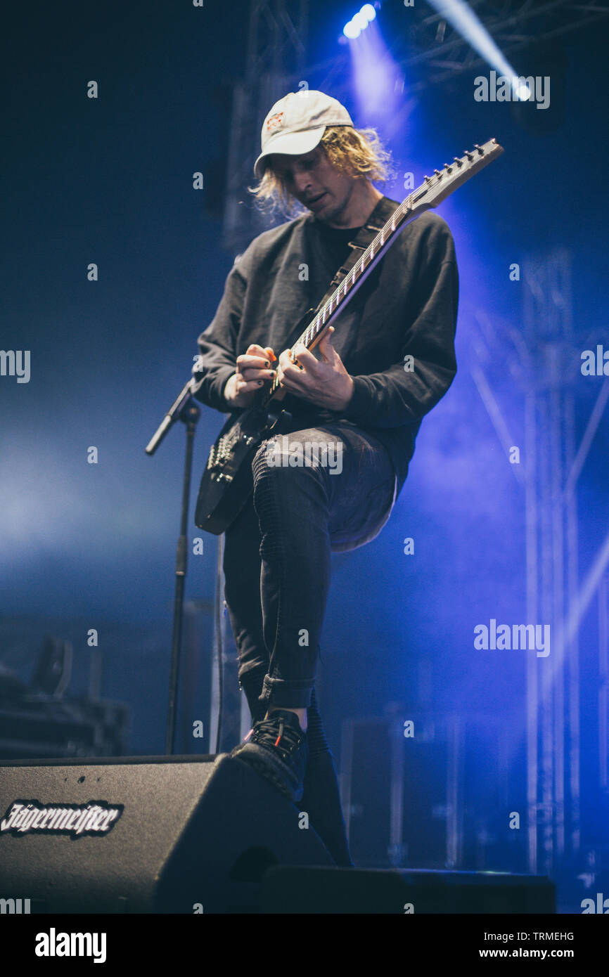 Le mot vivant live au festival slam dunk 2019 Banque D'Images