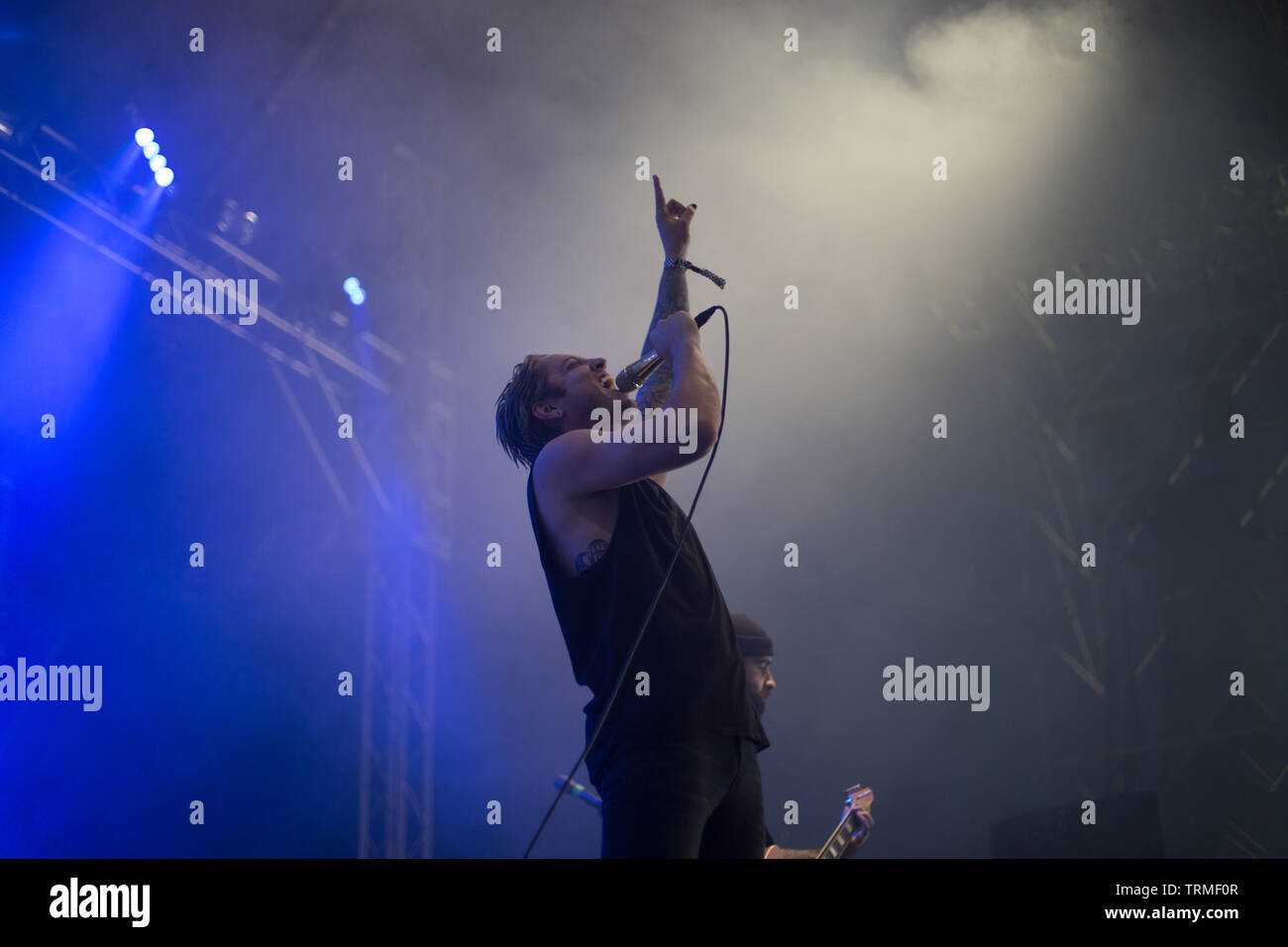 Le mot vivant live au festival slam dunk 2019 Banque D'Images