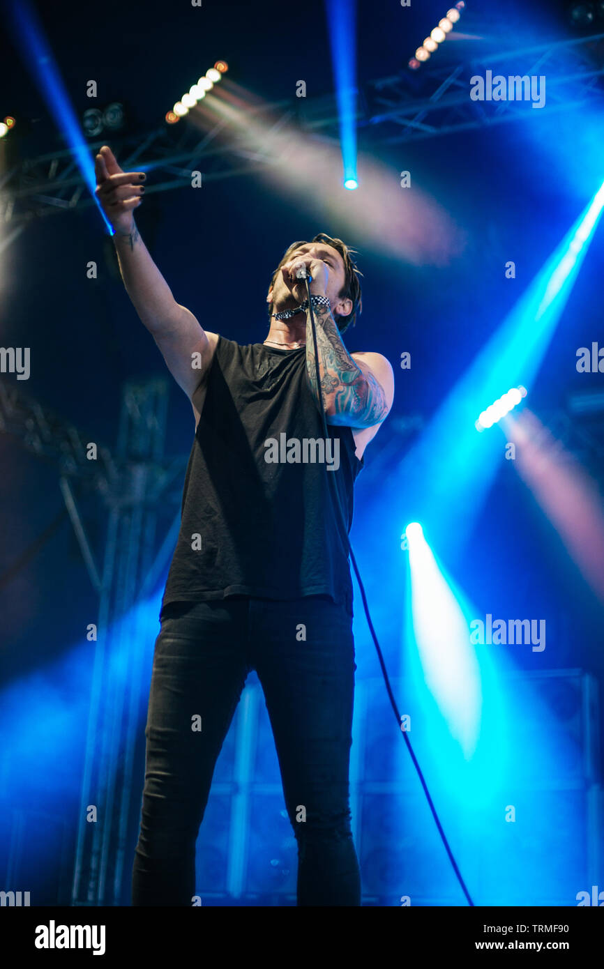 Le mot vivant live au festival slam dunk 2019 Banque D'Images