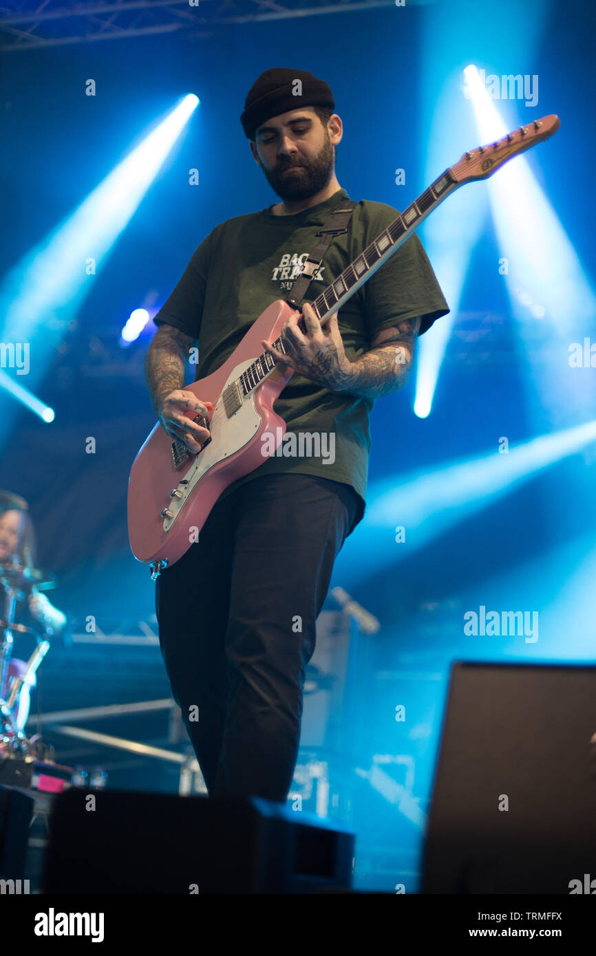 Le mot vivant live au festival slam dunk 2019 Banque D'Images