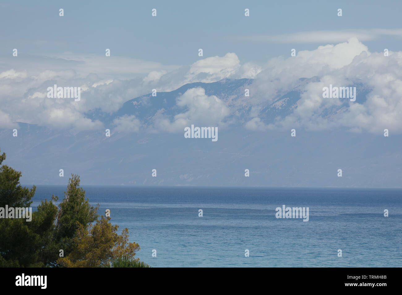 Zante beach view Banque D'Images
