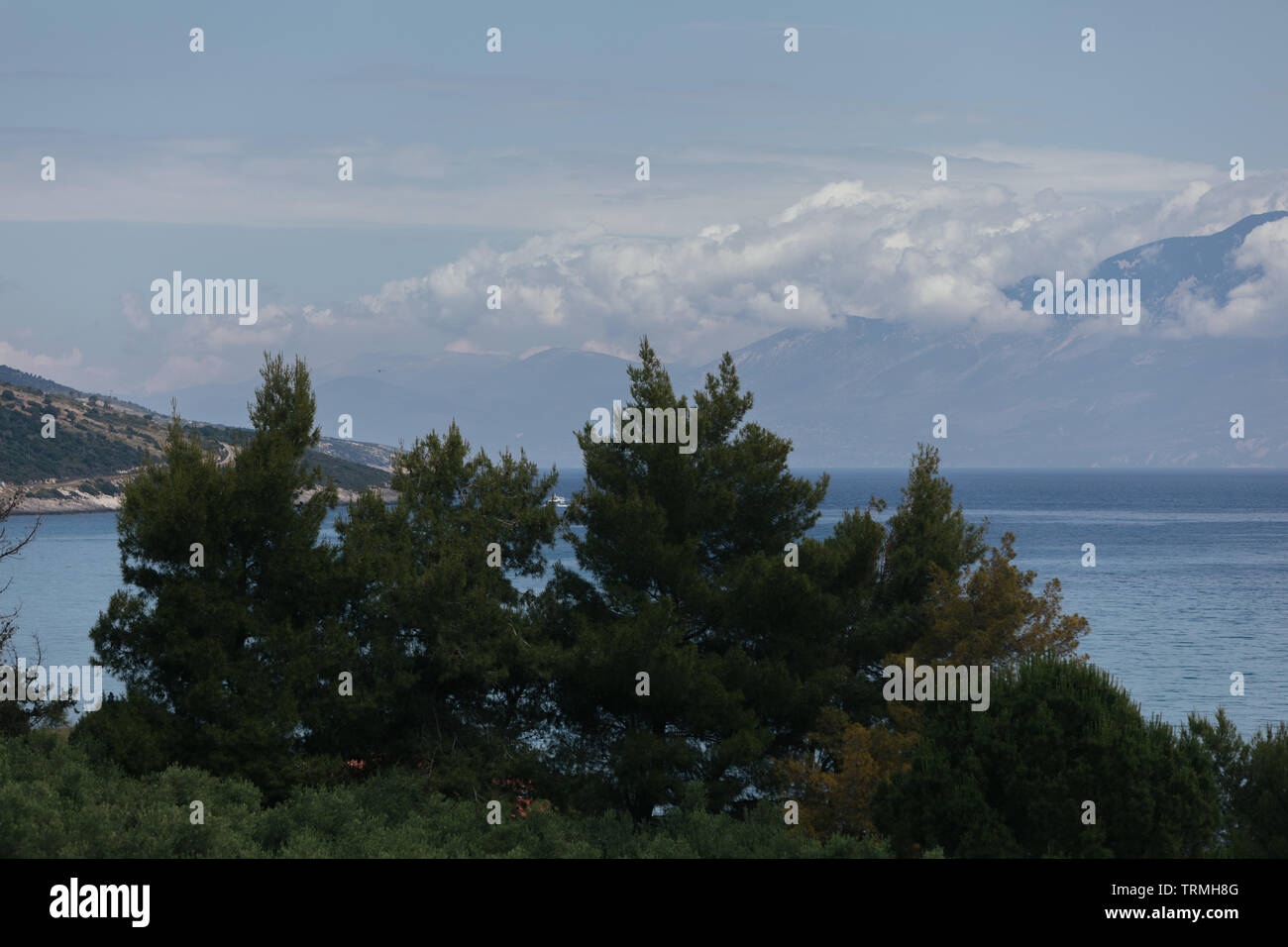Zante beach view Banque D'Images