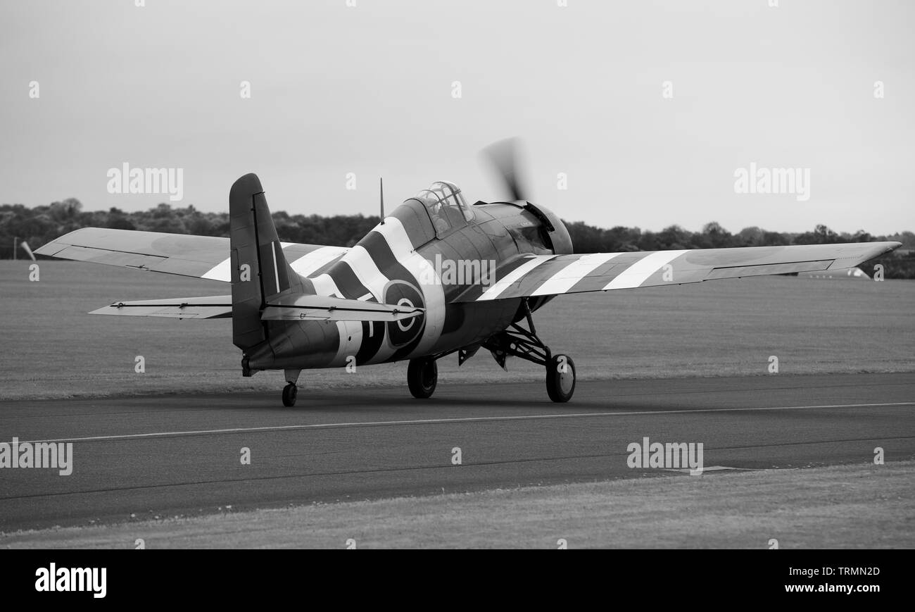 Grumman Wildcat FM-2 (G-RUMW) Banque D'Images