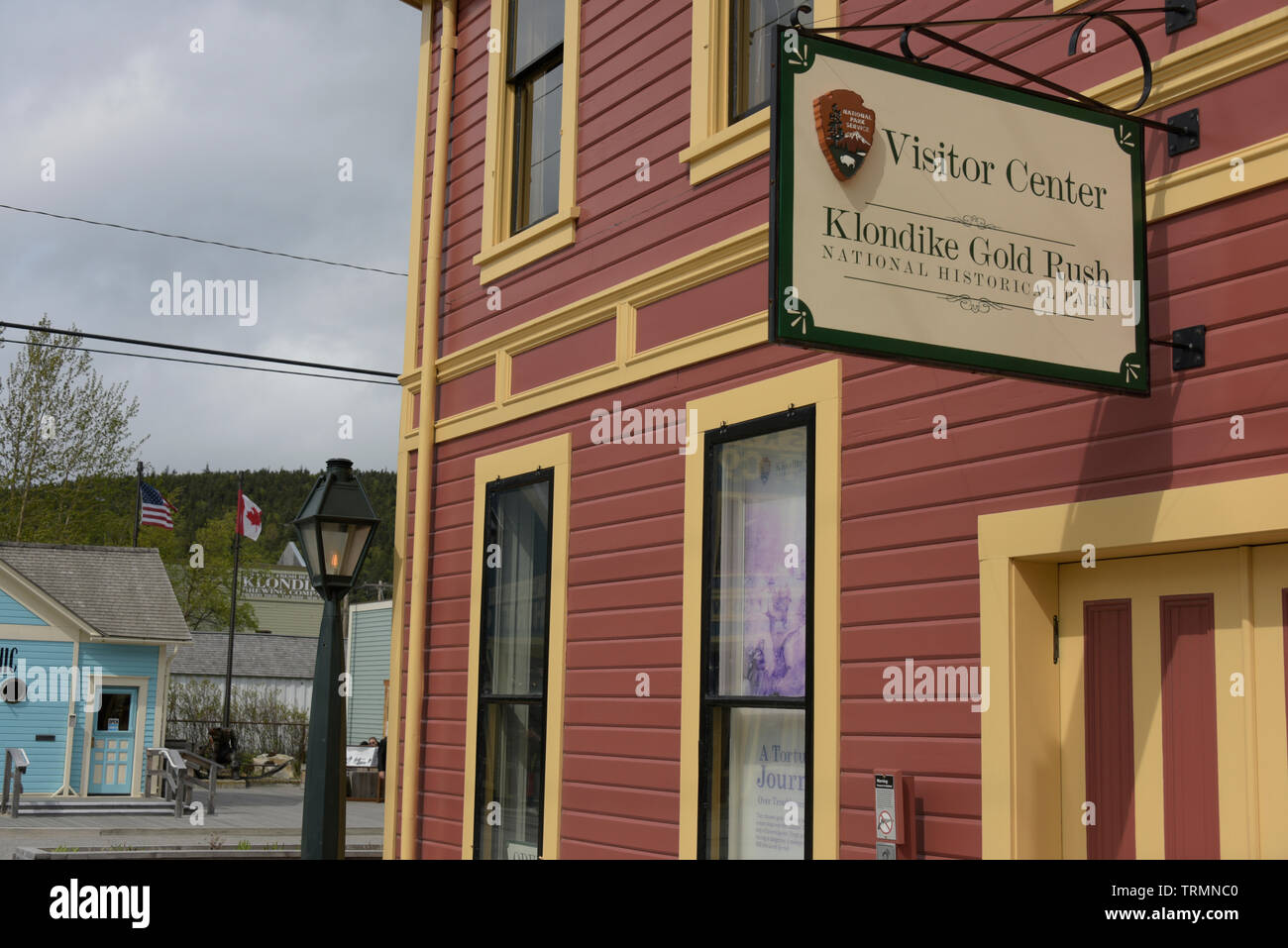 Klondike Gold Rush National Historic Park, Skagway, Alaska, le sud-est de l'Alaska, USA Banque D'Images