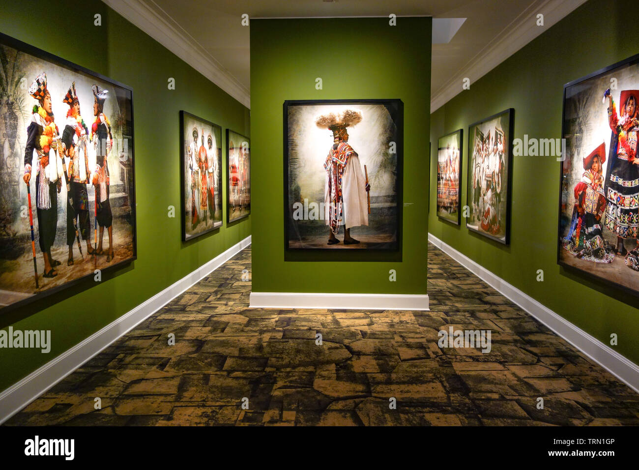 Lima, Pérou - Nov 18, 2018 : 'Alta Moda' chambre du photographe péruvien Mario Testino 4400 Galerie dans le district de Barranco Banque D'Images