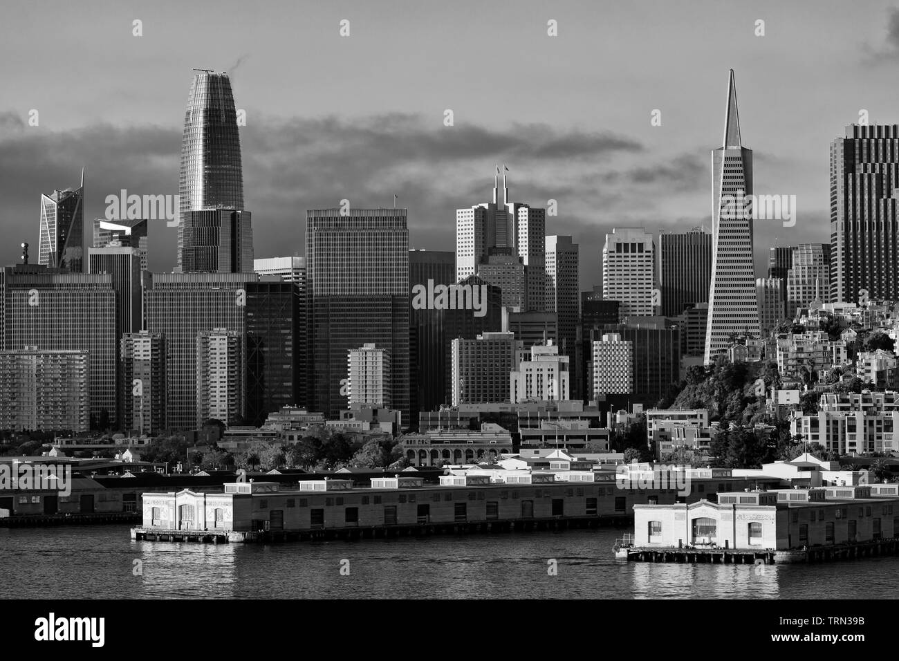 Skyline, San Francisco, California, USA Banque D'Images