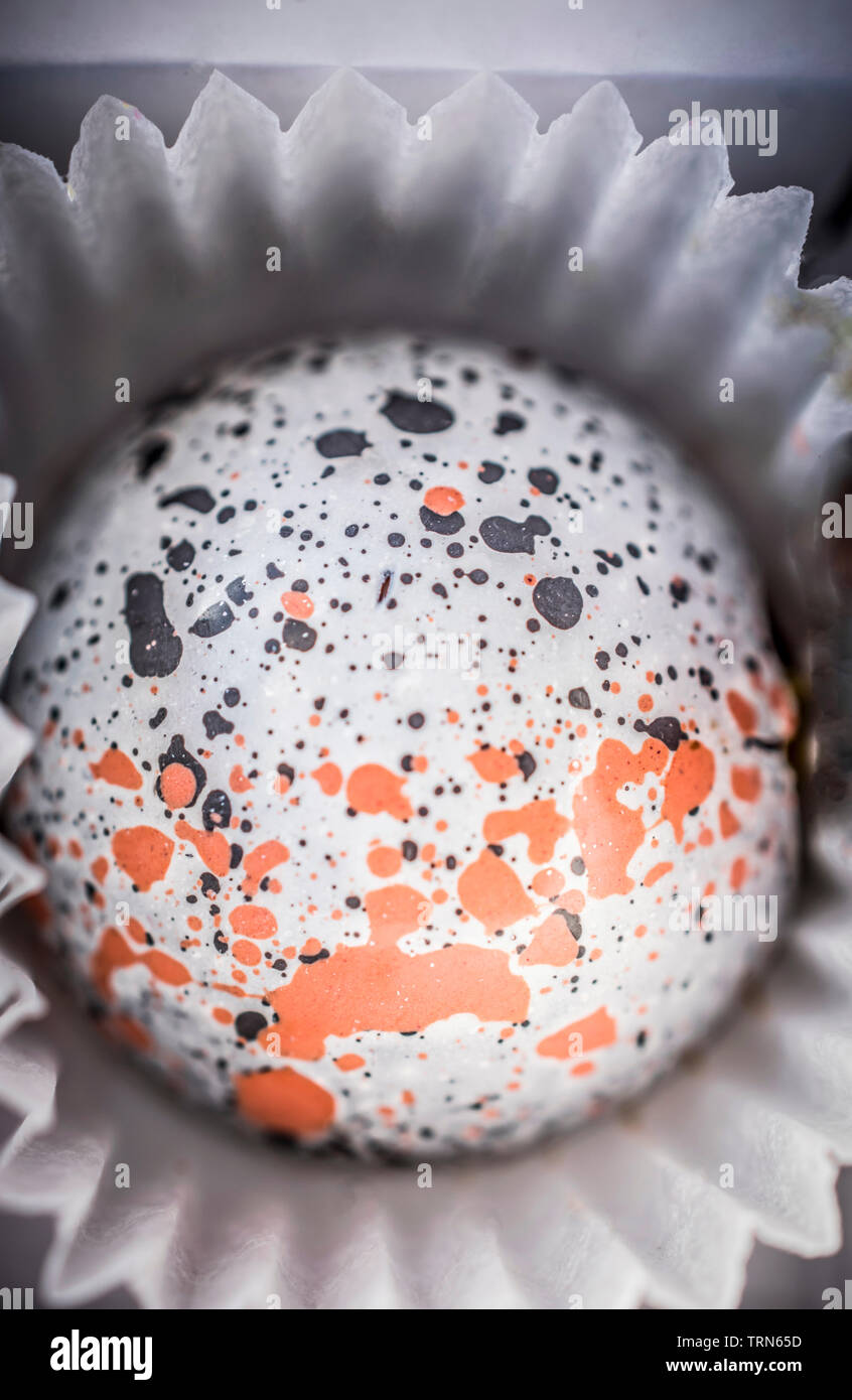 Comme des oeufs praliné, dans des tons pastel Banque D'Images