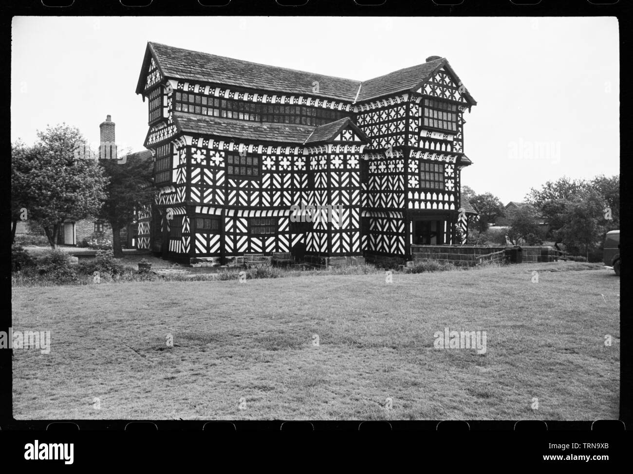 Little Moreton Hall, près de Crewe, Cheshire, c1955-c1980. Organisateur : Ursula Clark. Banque D'Images