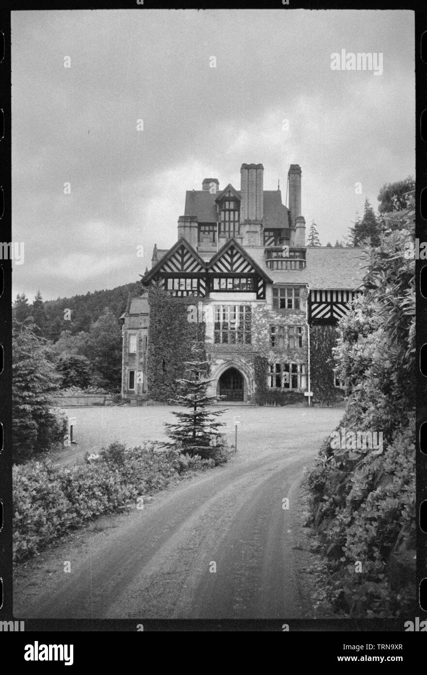 Cragside, Rothbury, Northumberland, c1955-c1980. Organisateur : Ursula Clark. Banque D'Images