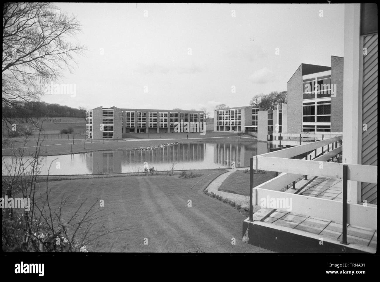 Van Mildert College, Mill Hill Lane, Durham, County Durham, c1963-c1980. Organisateur : Ursula Clark. Banque D'Images