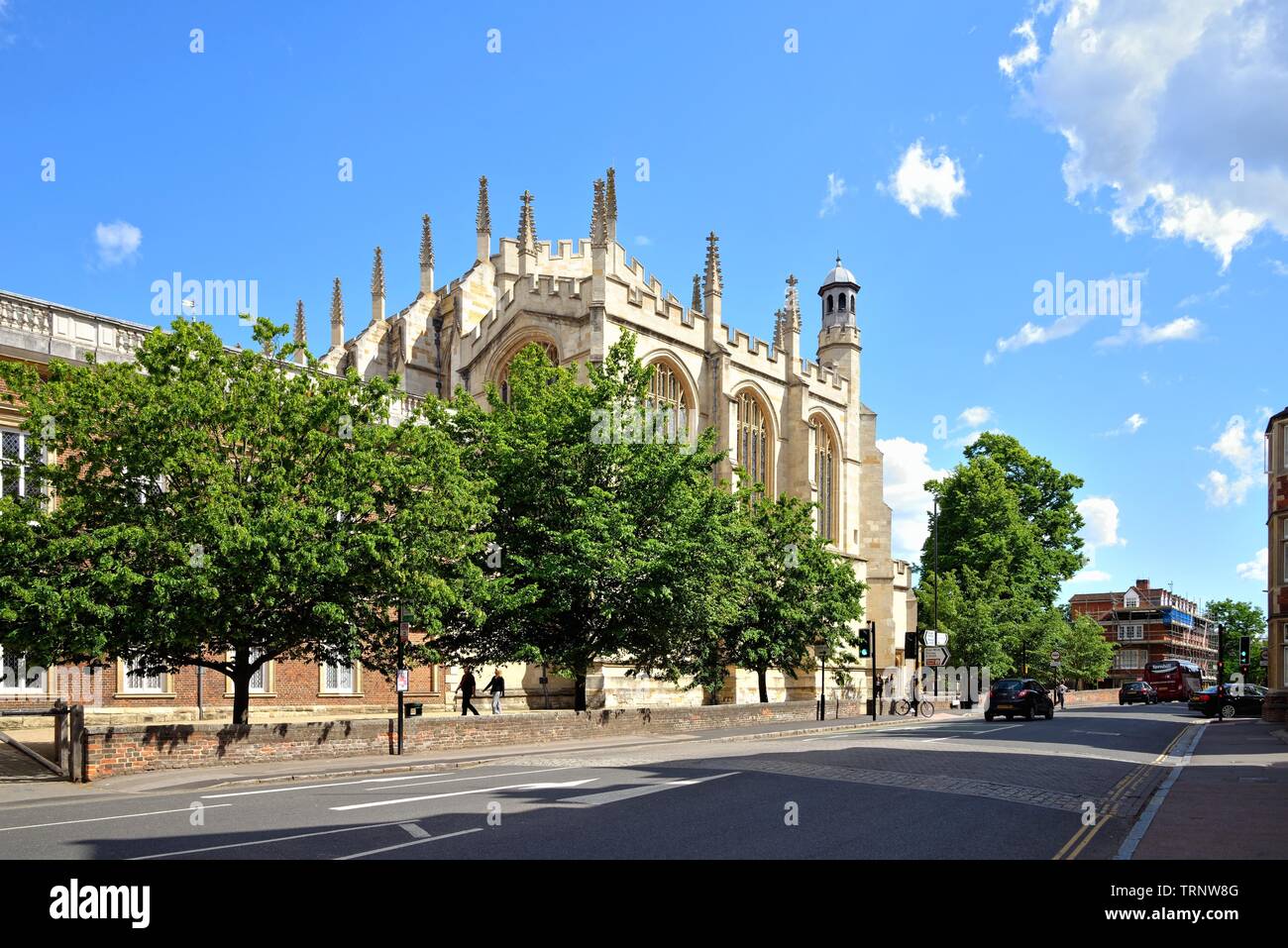 Eton College et la chapelle, l'école publique, Eton Berkshire England UK Banque D'Images