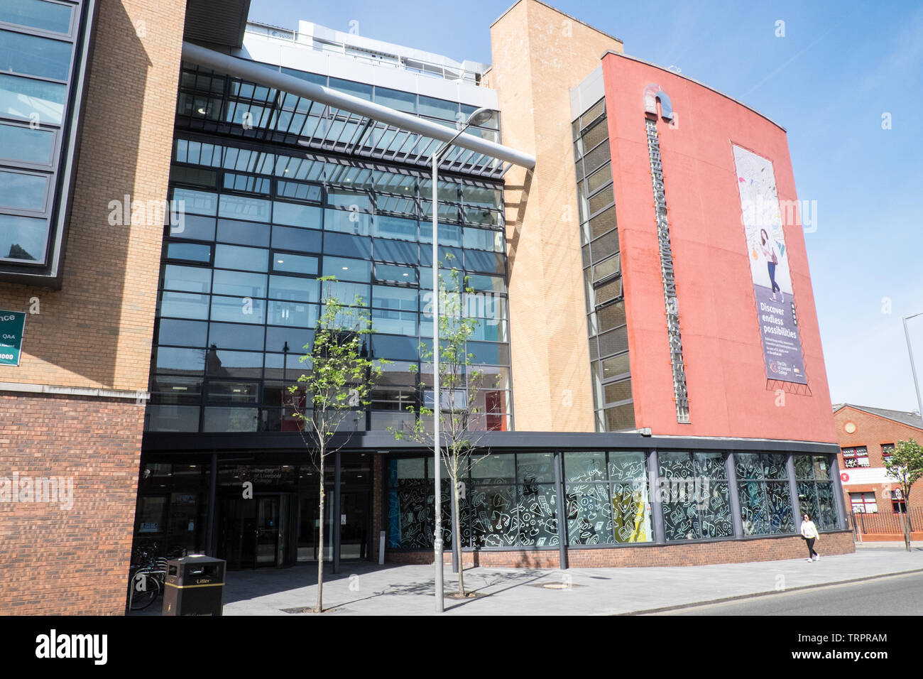 La ville de Liverpool College,le Centre des Arts, Arts Centre, Liverpool, Merseyside,Nord,ville,Angleterre,UK,GB,Grande Bretagne,Europe, Banque D'Images