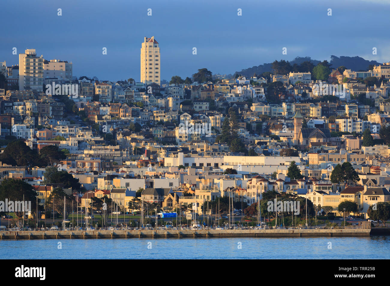 De Marina District, à San Francisco, Californie, USA Banque D'Images