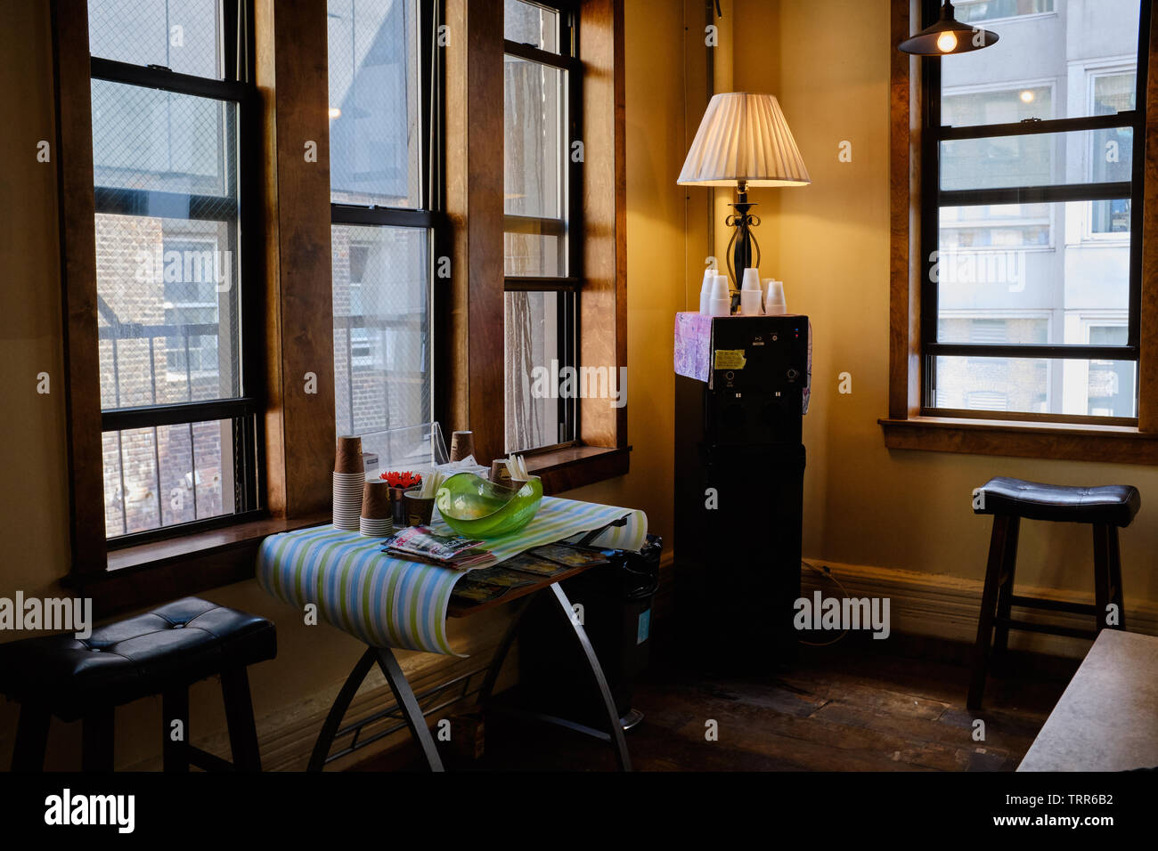 Photo n'est Chelsea Cabines, New York Banque D'Images