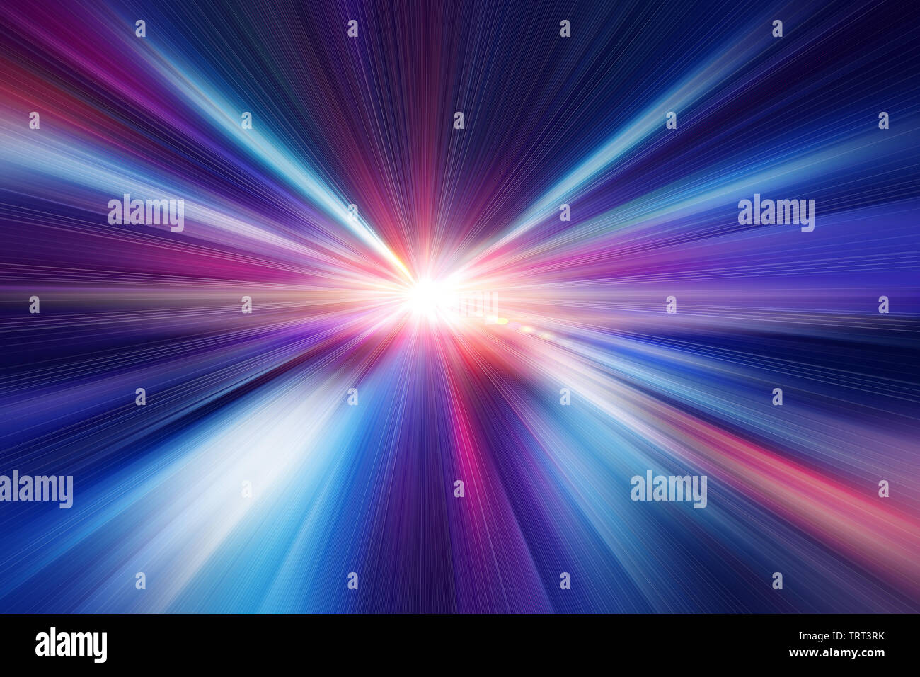 Couleur bleu flou de mouvement de vitesse rapide résumé pour l'effet d'arrière-plan de publicité Banque D'Images