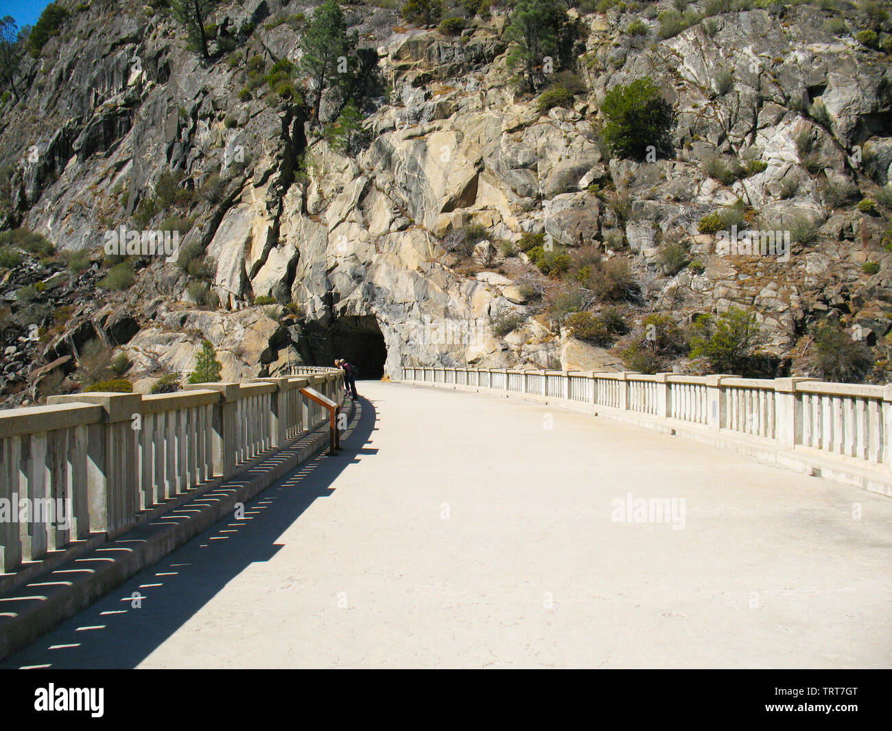 O'Shaughnessy Dam Hetch Hetchy reservoir, Banque D'Images