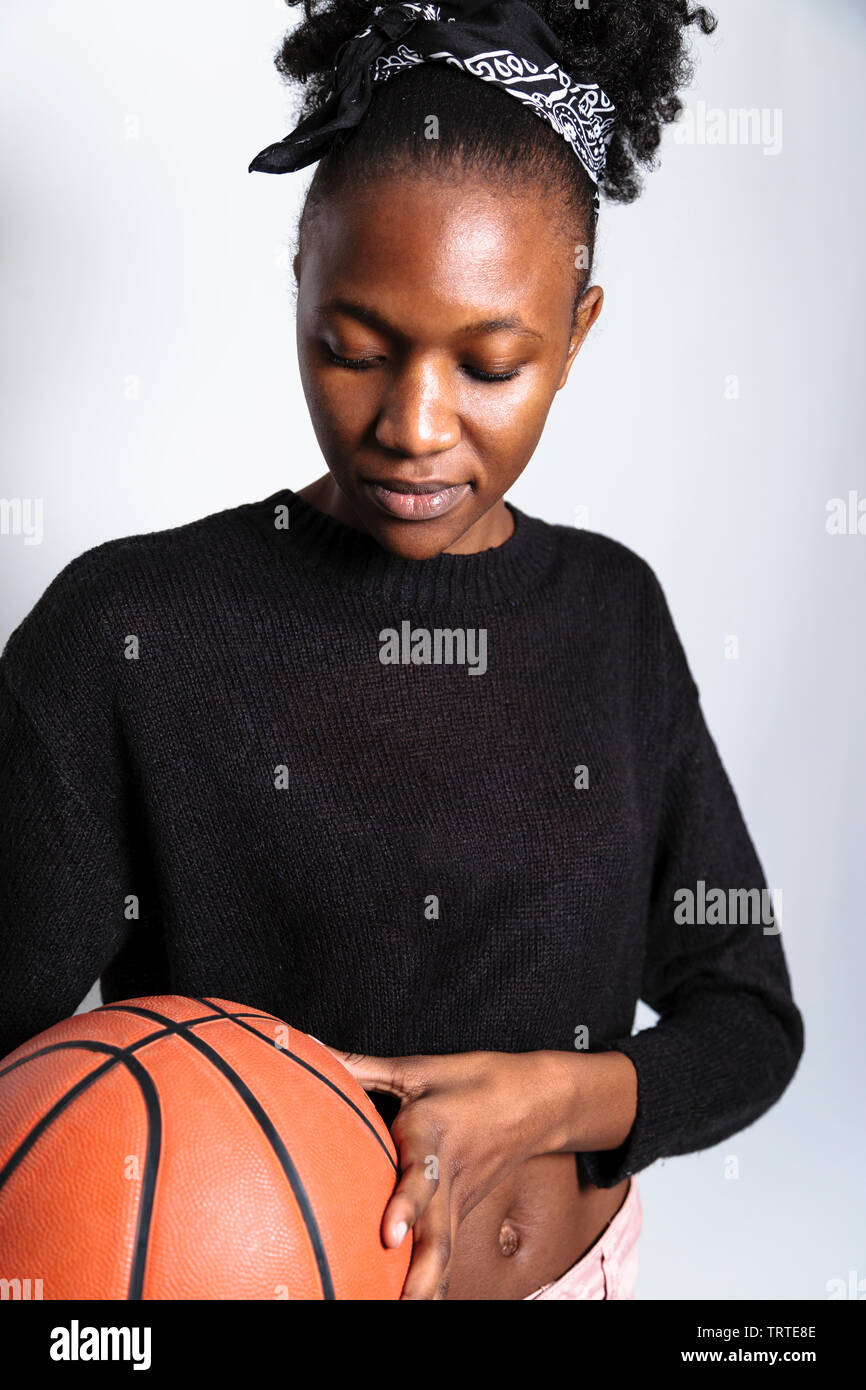Haut basketball femme sale
