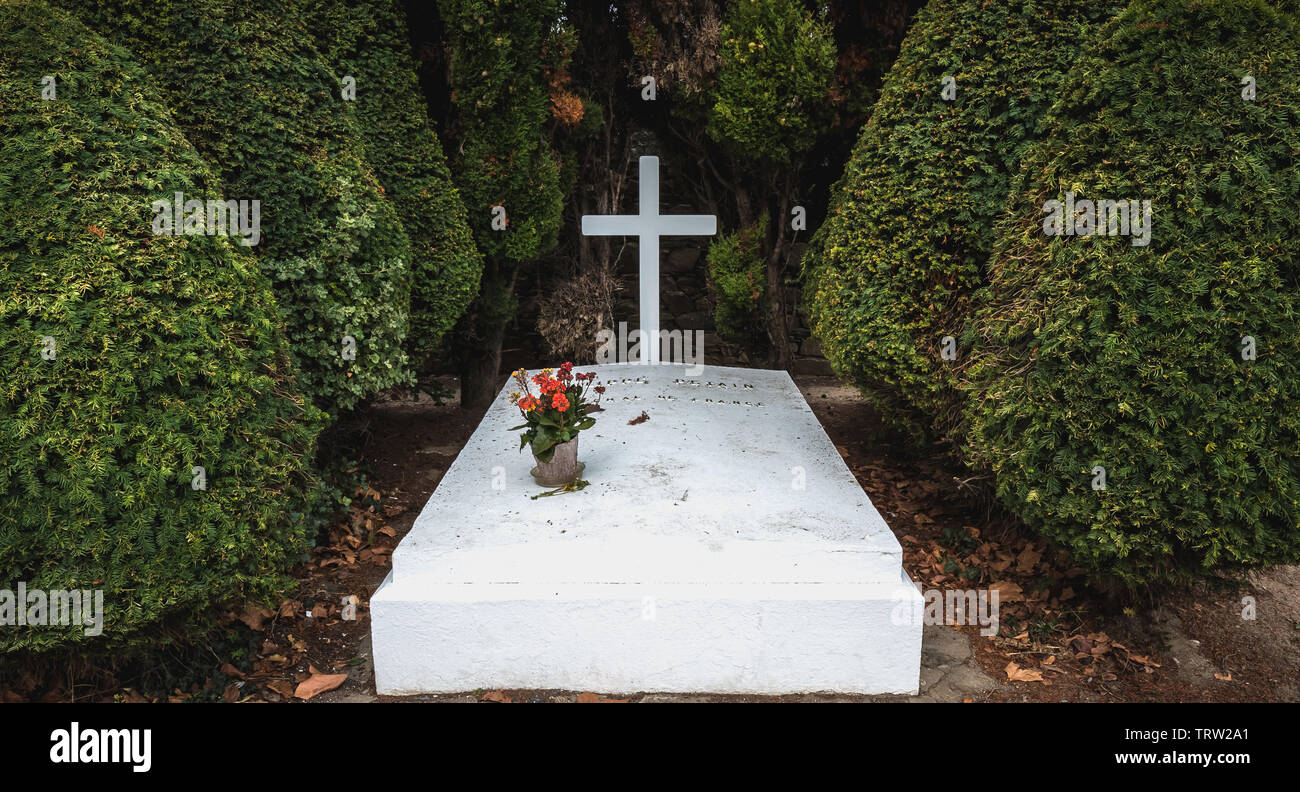 Port Joinville sur l'île d'Yeu, France 18 septembre 2018 Philippe