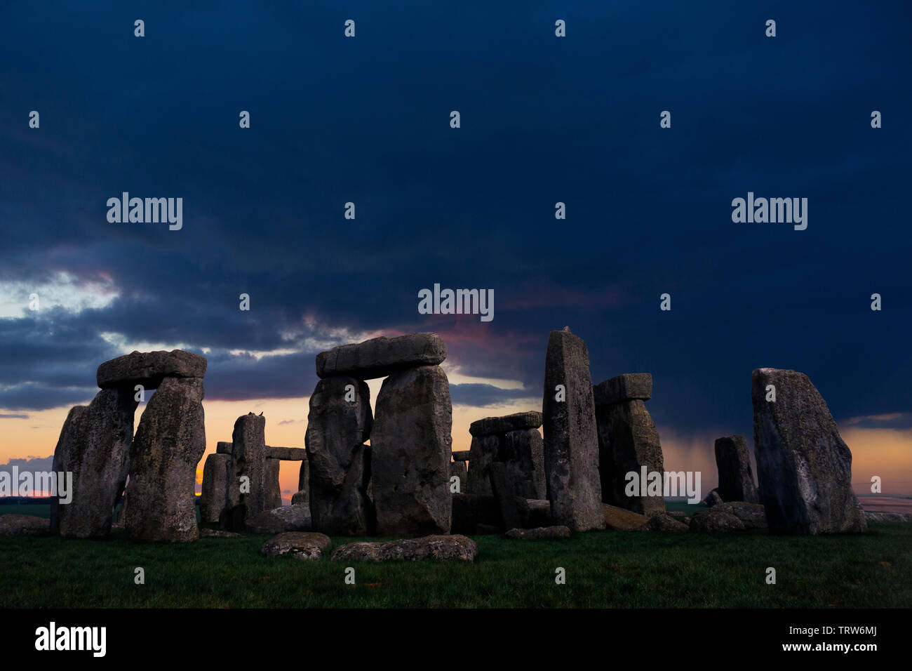 Stonehenge,antique,attraction,Amesbury,cercle,calendrier,pierre,monument,archéologique,site,archéologie,Grande-Bretagne,Britannique,Wiltshire,A303,route,projet, Banque D'Images