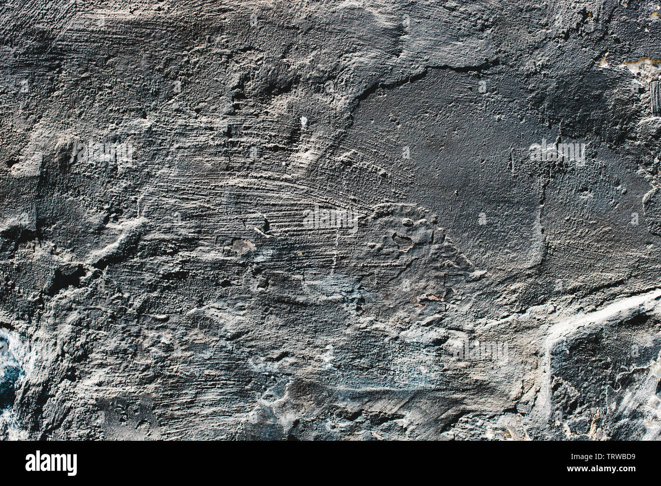 Brutal, grunge, homme, Gris ciment, surface rugueuse mur Banque D'Images