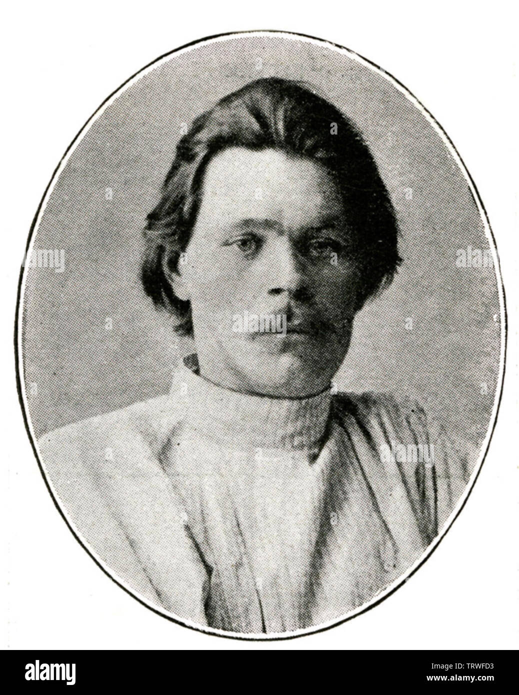 Maxime Gorki (1868-1936), l'auteur et activiste politique Banque D'Images