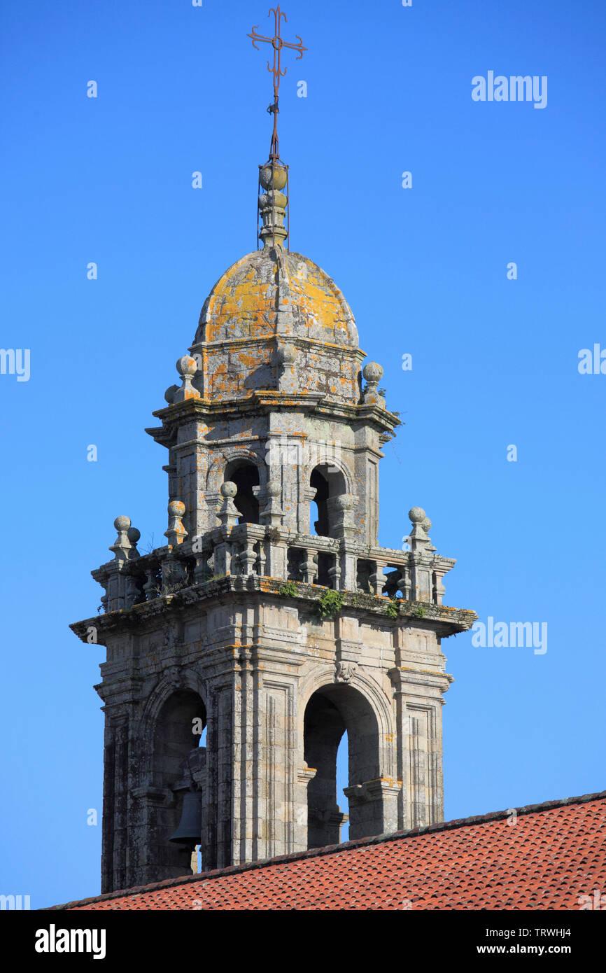 L'Espagne, la Galice, Santiago de Compostela, San Domingos de Bonaval, église, Banque D'Images