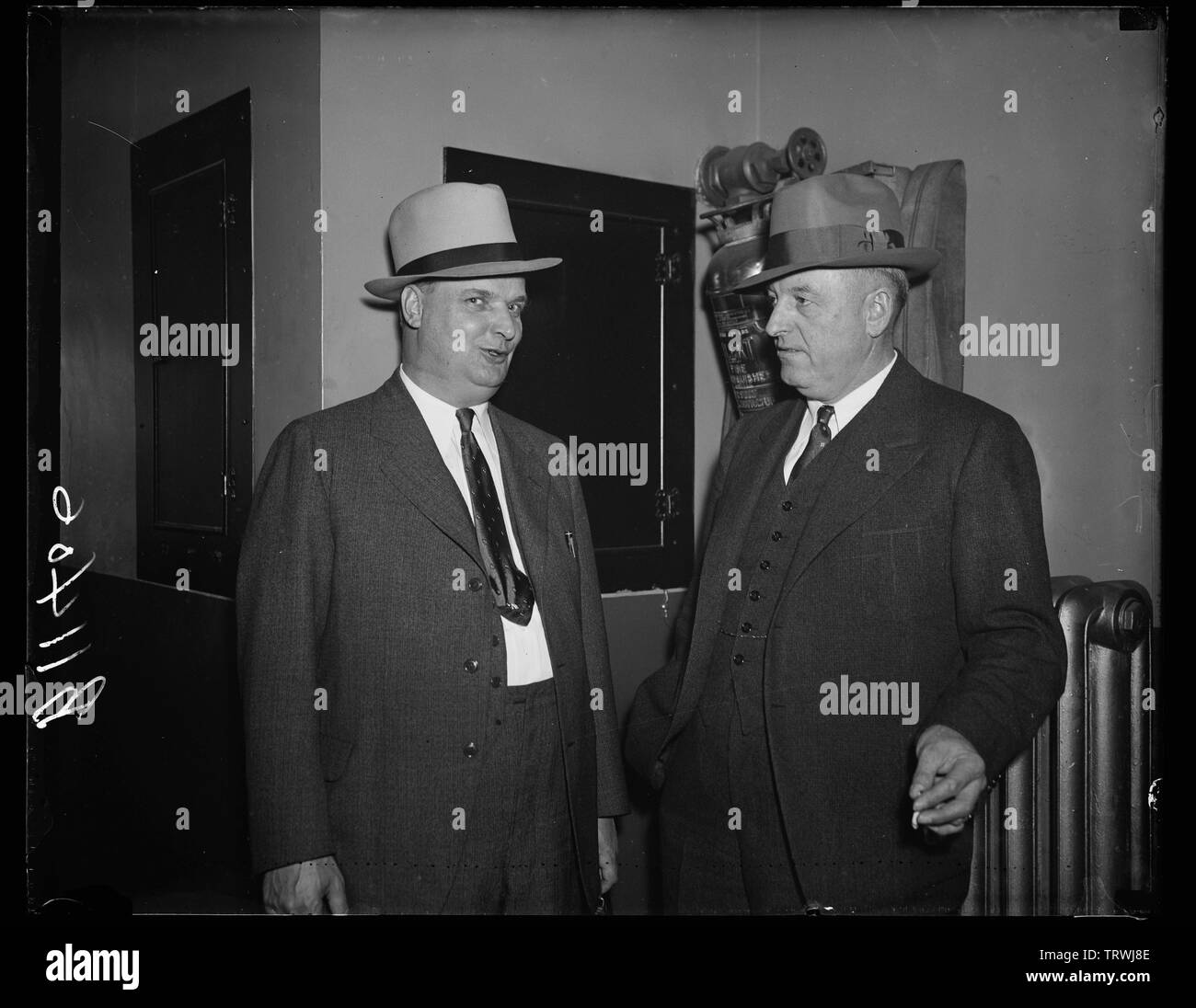 Dc oct 14 bert swain gauche et claude o reilly Banque de photographies