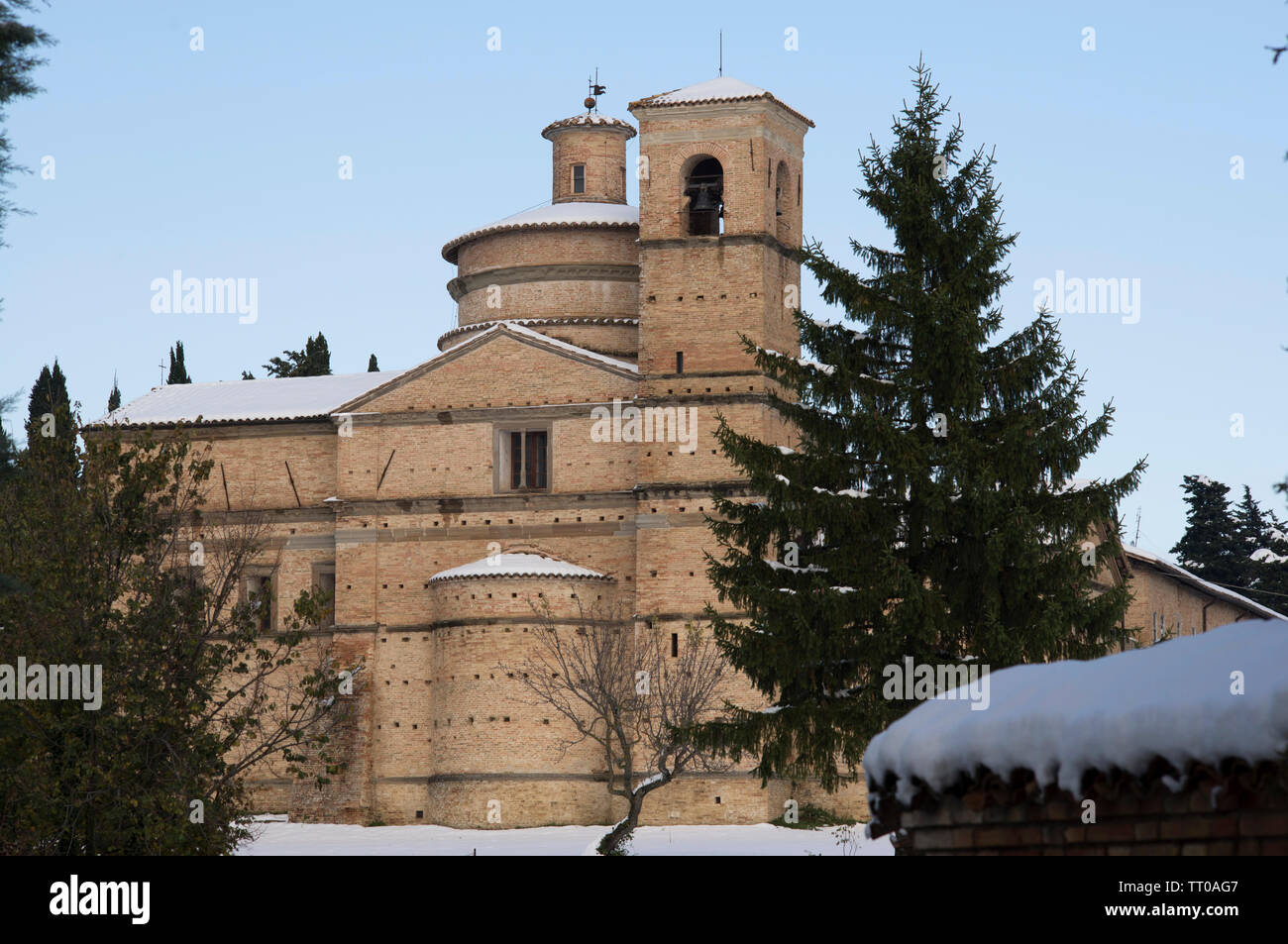 Urbino,l'église de San Bernardino, Mausoleo dei Duchi, XV Secolo,Marche;Italie, Banque D'Images