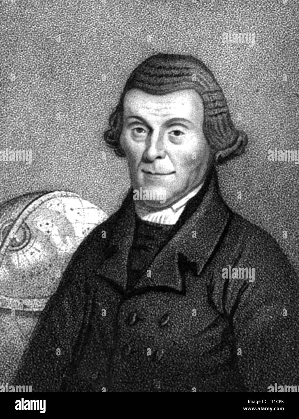 HENRY ANDREWS (1744-1820) astronome et mathématicien anglais en 1815 Banque D'Images