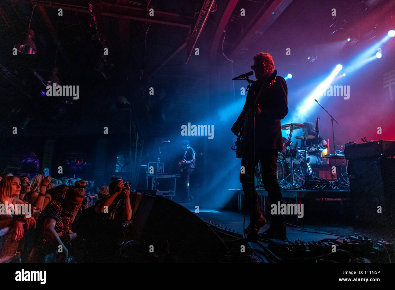 Le 14 juin 2019. Zagreb, Croatie : Concert de groupe de rock américain Black Rebel Motorcycle Club de San Francisco, Californie à Zagreb Banque D'Images